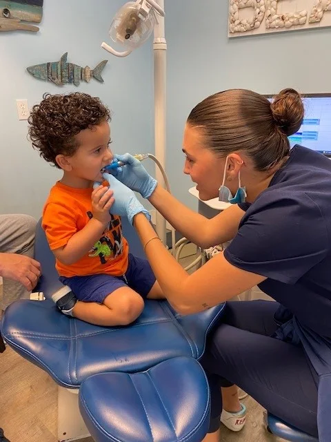 Modern dental technology used for comfortable pediatric dental care